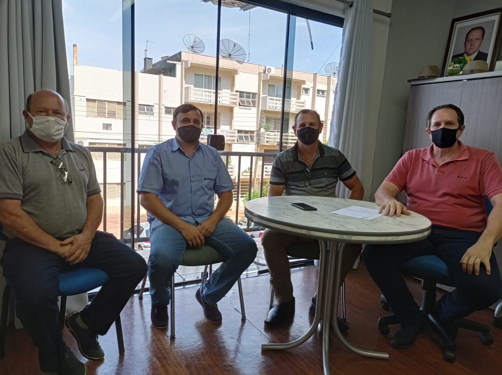 Prefeito Ruben solicita aumento de efetivo técnico para a Emater